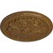 Ekena Millwork Swindon Ceiling Medallion (Fits Canopies up to 2 7/8"), 16 7/8"OD x 1 1/2"P, Smokey Topaz Crackle CM16SWSTC - alternate 4